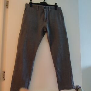 J.Crew Men's Gray Heather Chinos - 32x30 Slim
